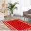 Tapis unique en laine noué à la main nouvel âge de 2 pi 7 po x 4 pi 1 po Moriel
