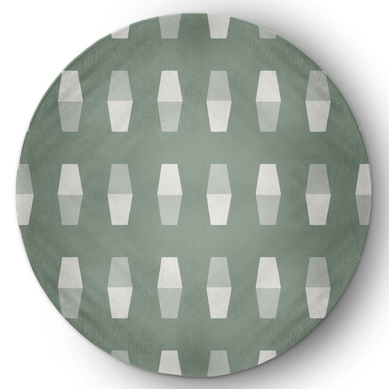 Nantucket Chenille Indoor / Outdoor Rug, Round 5'