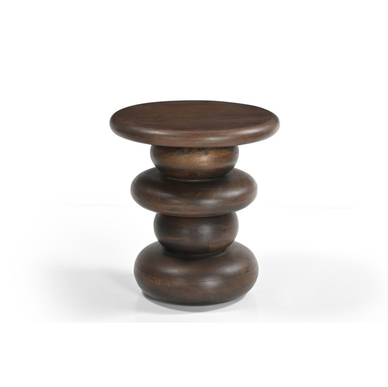 Table d'appoint Darien, noyer
