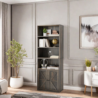180.3cm H x 59.9cm W Bookcase