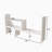 Planada Solid Wood Desktop Organizer Stackable Desk Organizer Bookshelf-886820769