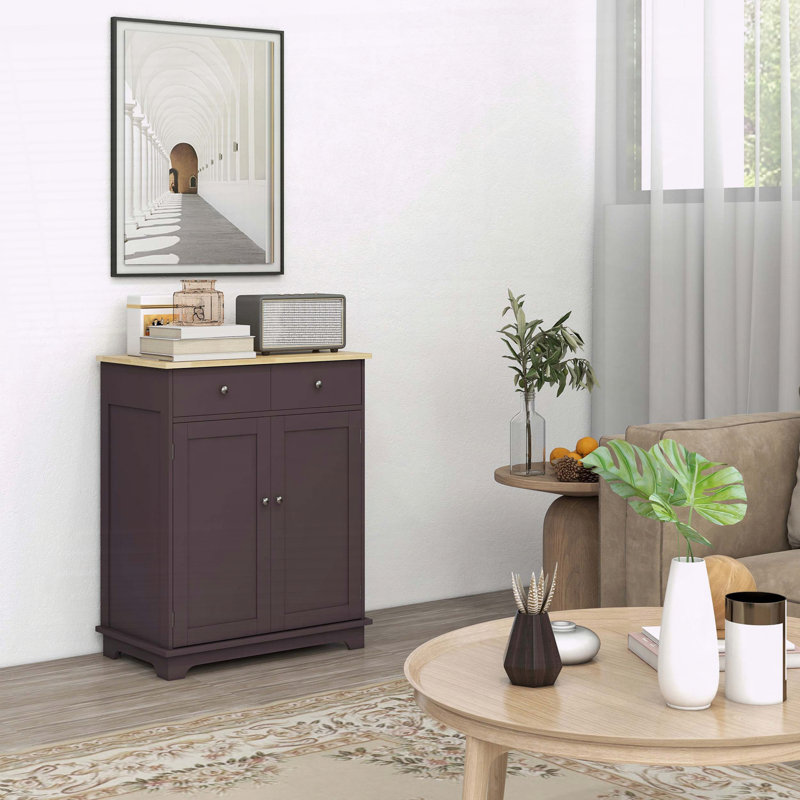 Sideboard with Solid Wood Countertop