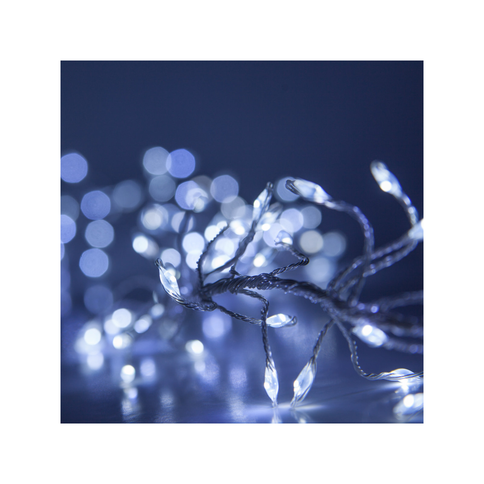 96'' LED String Lights, Cool White