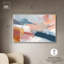 Impression sur toile «Crashing Tide III» par Art Remedy, cadre argenté, 54 x 36-914624791-914624778