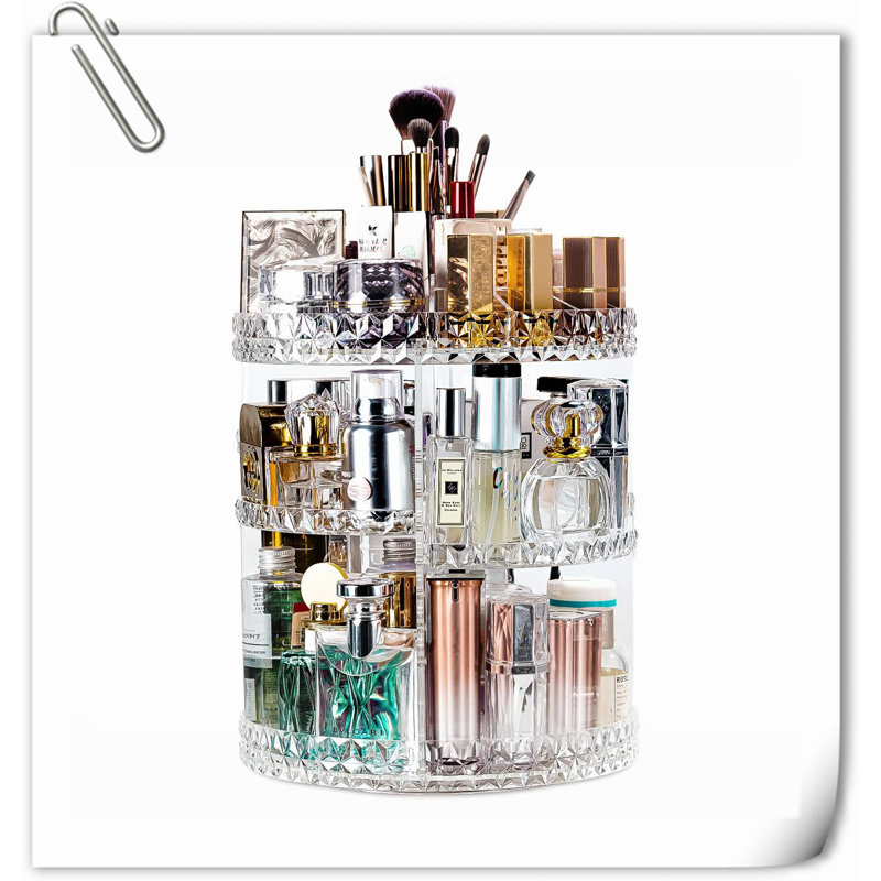 Organisateur de maquillage en plastique Nathaly