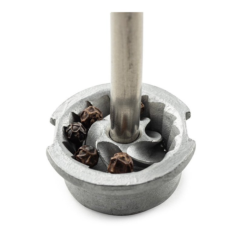 Paris Chef Pepper Mill, 8.67" H x 2.25" W x 2.25" D