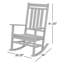 Chaise berçante POLYWOOD Estate-40595469