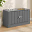 Armoire de rangement pour aliments pour chiens, station d'alimentation pour chiens-137257164
