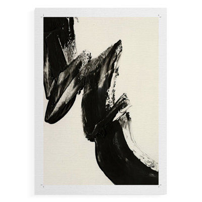 Black Expression II - Impression sur toile seulement - NON-CADRE