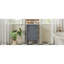 Meuble-lavabo moderne de 18 pouces avec lavabo, meuble de rangement moderne avec porte, meuble de salle de bain autoportant pour petit espace, meuble-lavabo simple avec tablette réglable-1888746604