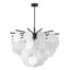 Lustre en verre 7 lumières Transitional
