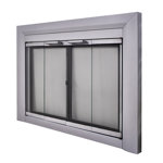 Abbygayle Bifold Steel Fireplace Door