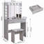 Thurston Dressing Table with Mirror-1104452116