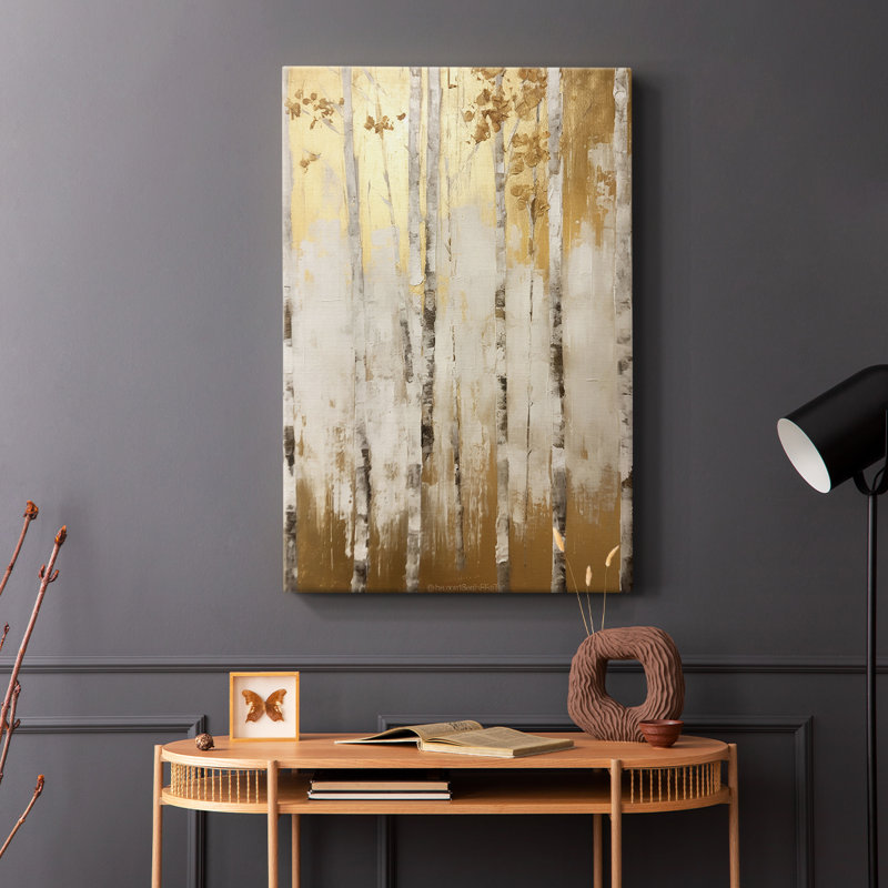 ABSTRACT Series CMLIV  -Premium Gallery Wrapped Canvas -Ready to Hang, 18" H x 12" W
