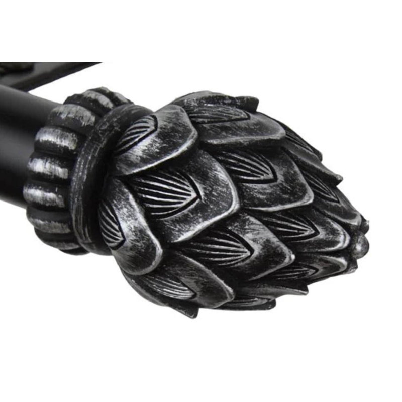  Tringle à rideaux 13/16 po Bud, 28" - 84", Nickel