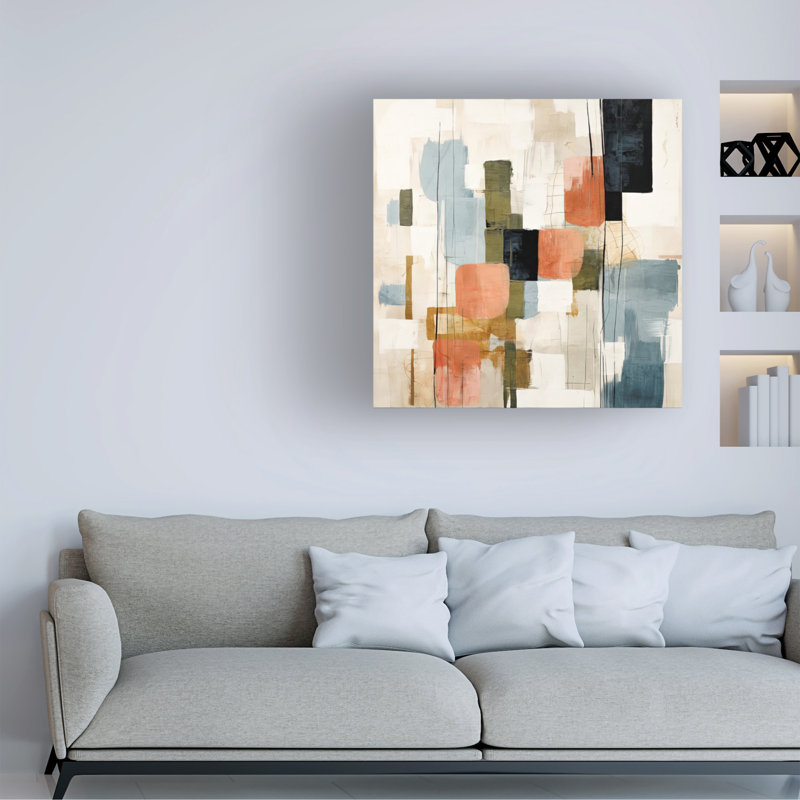 Art sur toile «bolche saasha rêvé», H 14 po x l 14 po