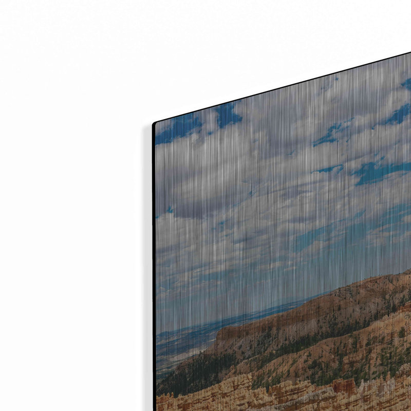 «Utah Bryce Canyon Crop» par Luxe Portfolio, art mural en métal, 36 po x 24 po, H 24 po x l 36 po