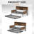 Multi-Functional Twin Daybed with Trundle, LED Lighting & Charging Station
