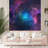 Planet In Outer Space Galaxy Peel & Stick Border-93868008