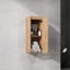 Meuble-lavabo mural avec rangement abondant et design tendance