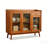 Scandinavian-style Solid Wood & Glass Sideboard