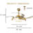 Ruggera 36'' Ceiling Fan with LED Lights