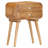 Bedside Cabinet 16.9" x 11.8" x 22.8" Solid Mango Wood