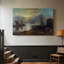 J.M.W. Turner "The Sun Rising Through Vapor" - Art mural de qualité musée sur toile tendue-2144406959