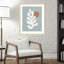 «Matisse Homage IV» par Moira Hershey - impression encadrée-1247772235-1247772215