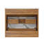 Meuble-lavabo simple mural 24 po 24 po