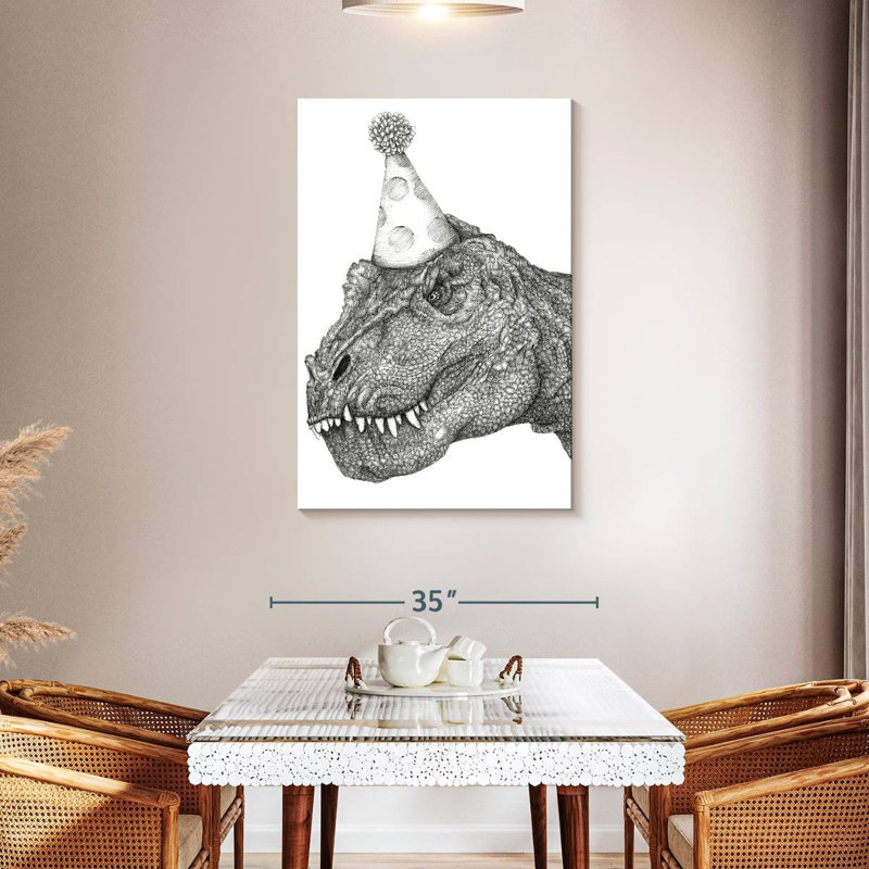 Brampt Party Dinosaur, 45" H x 30" W