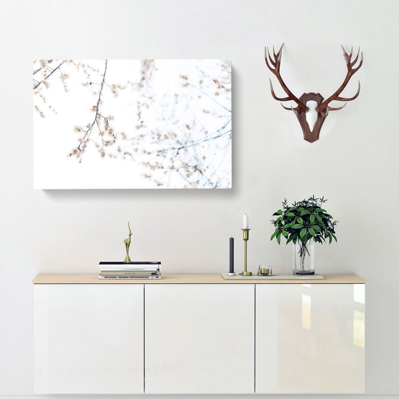 Branches Of A Blossom Tree - Wrapped Canvas Painting, 50cm H x 76cm W x 3cm D