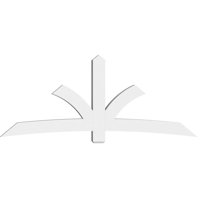 Support pour pignon Davenport, H 40 po x l 96 po (pas: 10/12), P 6 po x F 6 po, PVC