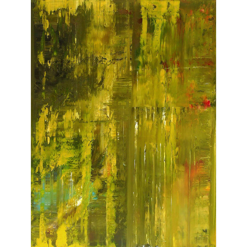 Campos De Verde - reproduction d'art sur toile, H 24 po x l 20 po x P 1 po, Toile tendue