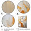 «Glam Orange Beige Collage III», art mural sur toile tendance-1782507456-1782507460