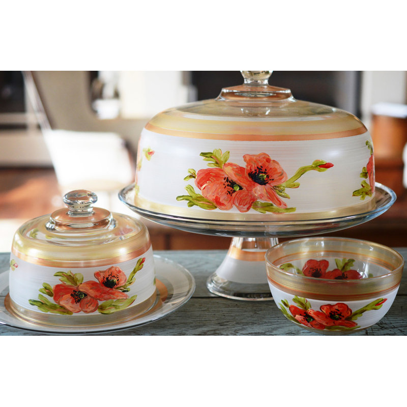 Bol 6 po Poppy Floral Irven