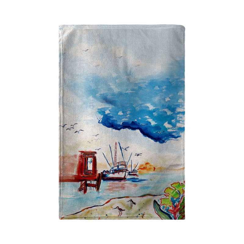 Serviette de plage et crevette Rodborough