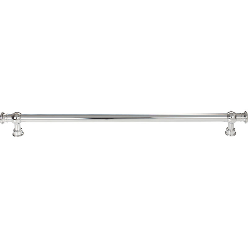 Ormonde Bar Pull, Polished Chrome, 12" Center to Center