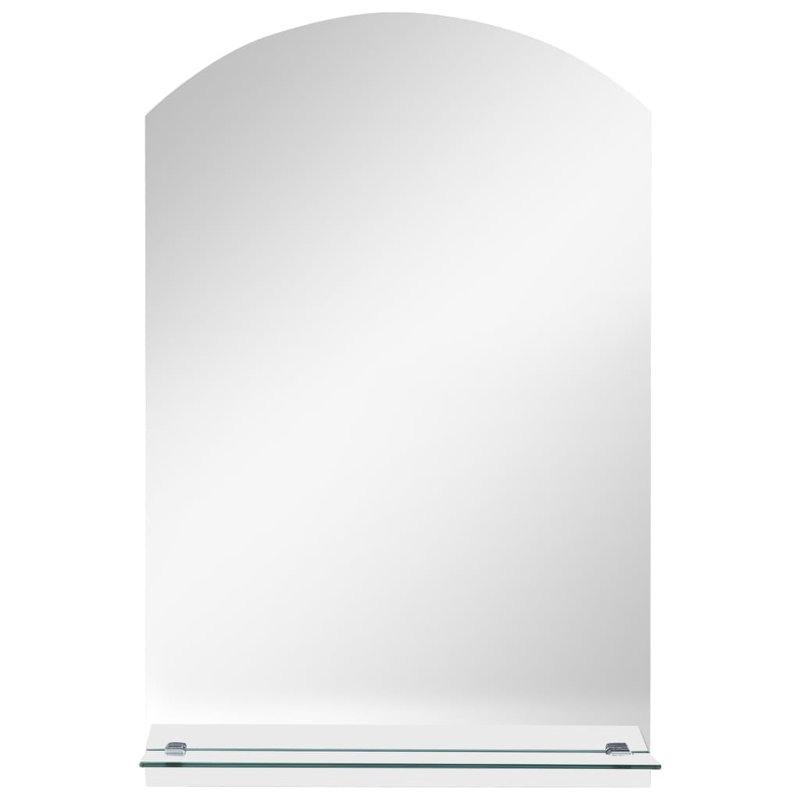 Anacoglu Wall Mirror with Shelves, 40cm H x 20cm W