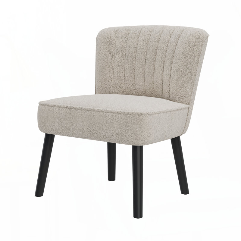 Chaise coquille blanche, Blanc