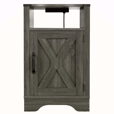 Nightstand with Charging Station