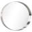 Stainless Steel Oval Mirror-124378212