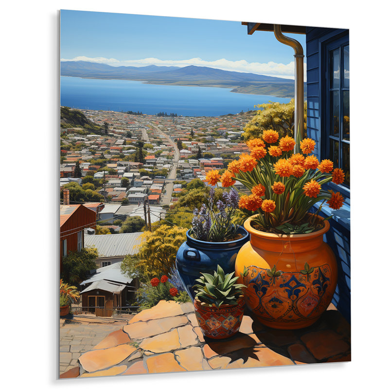 Espagne, Espagne, Horizon II, art mural en métal en Espagne, H 20 po x l 12 po x P 1 po