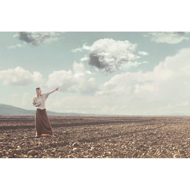 Hunter Clouds - Wrapped Canvas Print, 81cm H x 122cm W x 3.8cm D