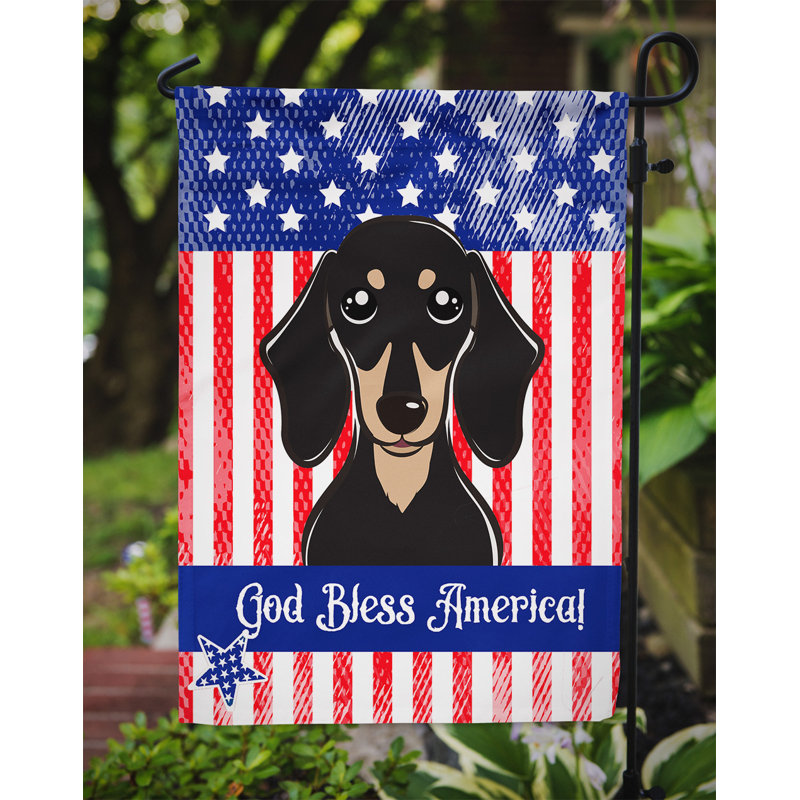 Drapeau de jardin Leighanne, Teckel 1