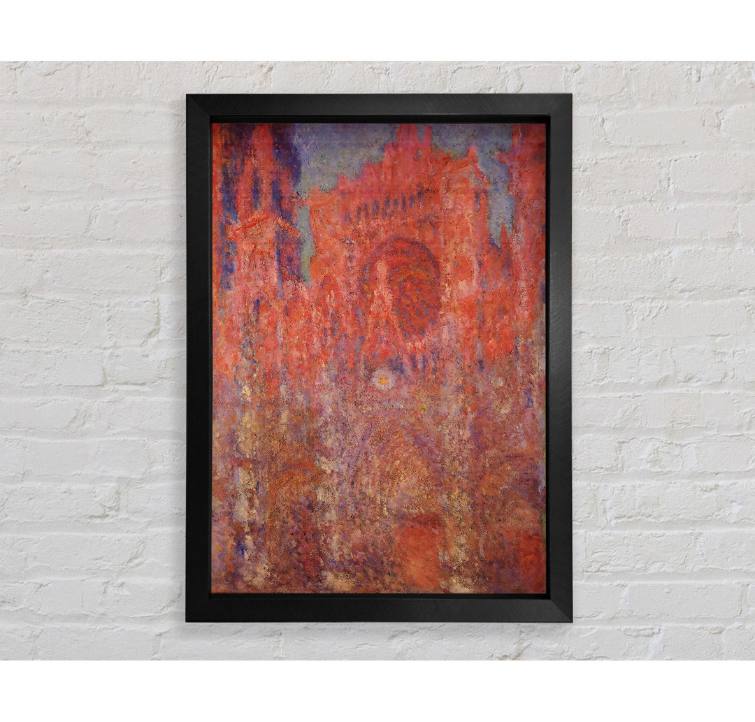 Claude Monet Fassade der Kathedrale von Rouen - Druck