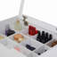 Petit meuble-lavabo avec miroir - ensemble de coiffeuse avec coiffeuse, chaise, tiroirs et mini coiffeuse pour filles