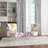 Yellow Circle Pattern - Upholstered Patterned Accent Side Chair