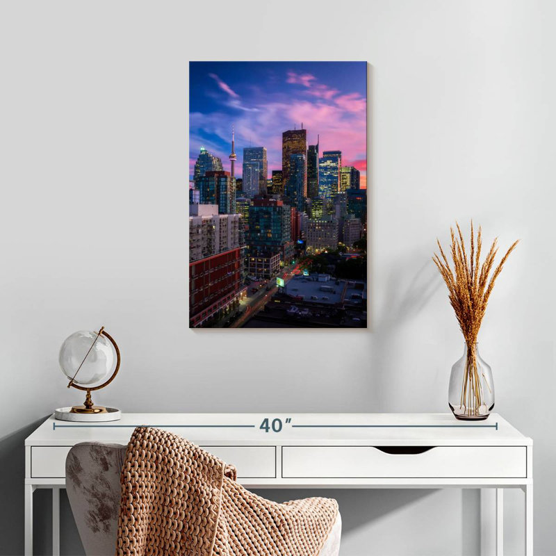 Sireci Toronto Twilight Sky, 24" H x 16" W