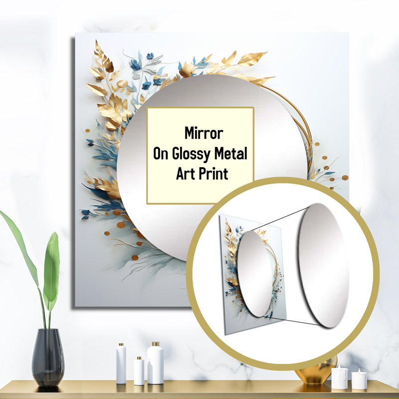 Saniveieri - Miroir carré mural pour salle de bain, 23 po x 23 po